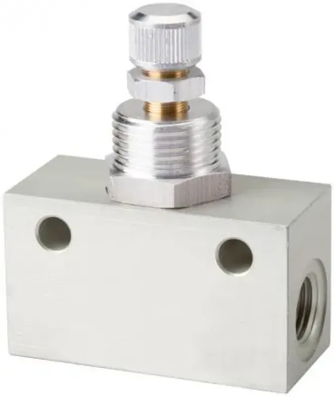 Block-Drosselrückschlagventile Feinregulierung alle Größen